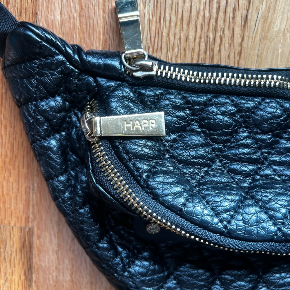 HAPP brand quilted fanny pack bet bag - Picture 3 of 10